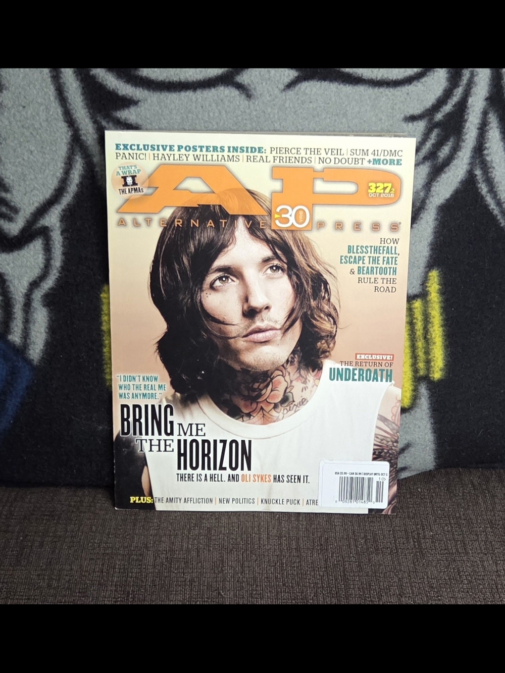 Alternative Press Magazine Issue 327 — Bring Me The Horizon Cover